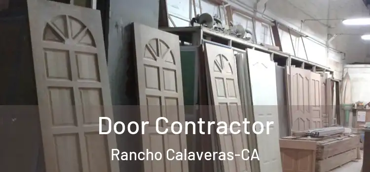 Door Contractor Rancho Calaveras-CA